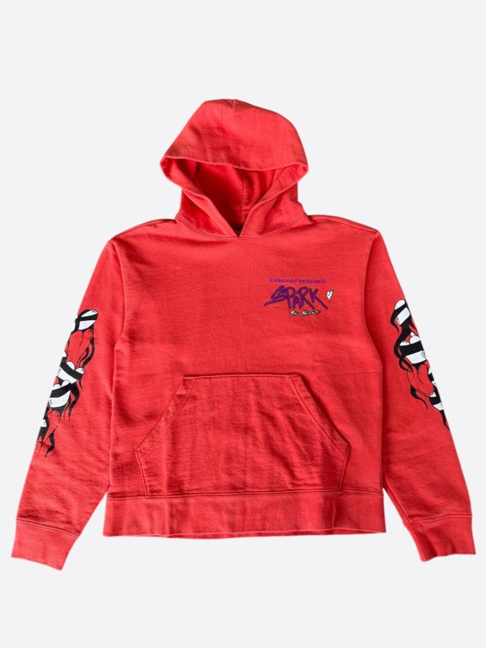 Chrome Hearts Matty Boy Red Spark Hoodie